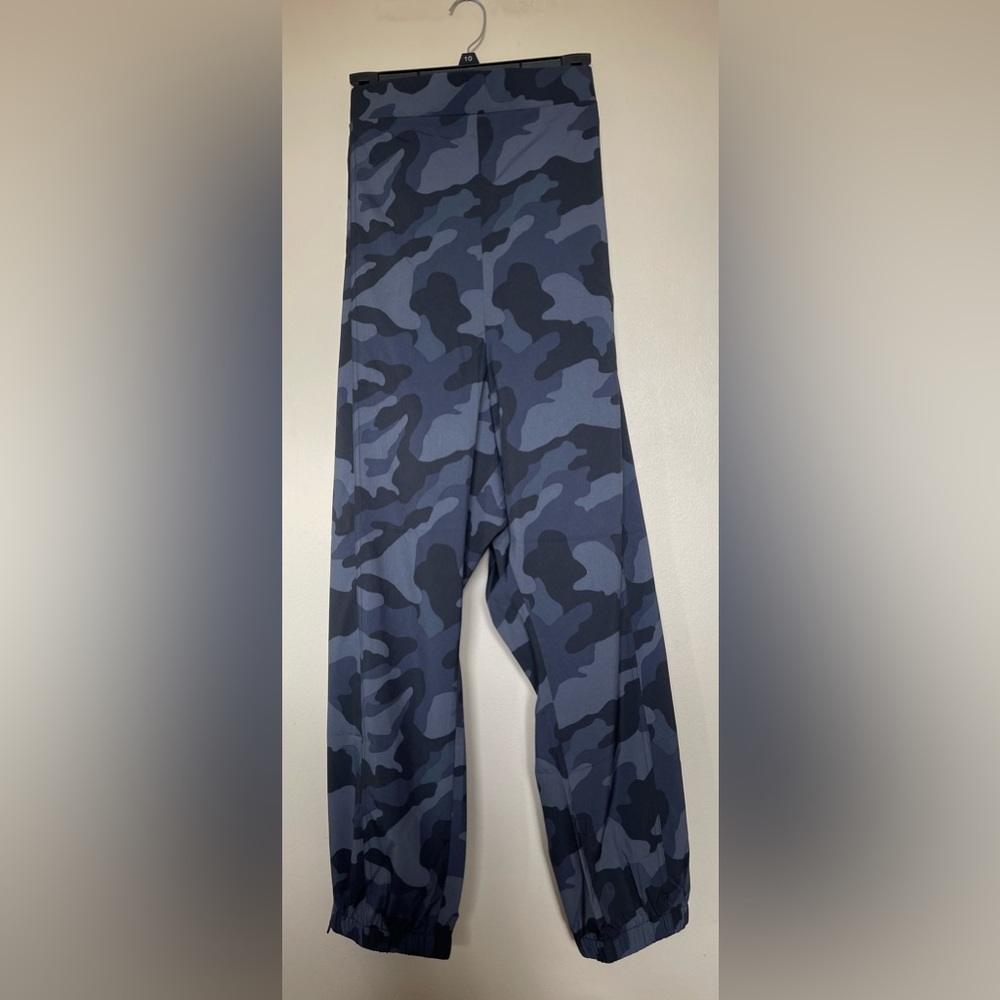 Old Navy Active Blue Camo Joggers StretchTech Activewear Lightweight Pants 4X